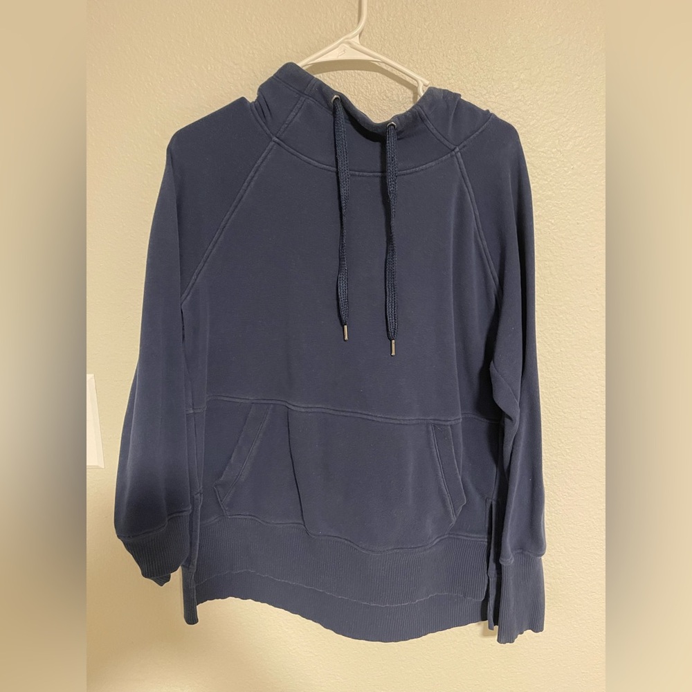 Women blue hoodie size L